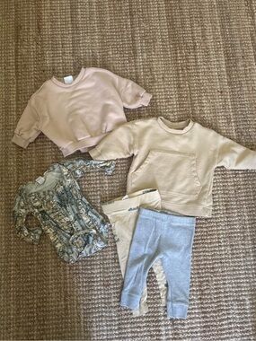 Zara bundle, Beige, Gray